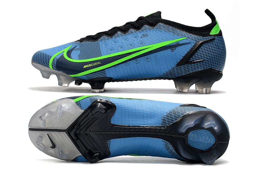 Nike Mercurial Vapor 14 Elite FG – Bleu Noir Volt - FootXPert