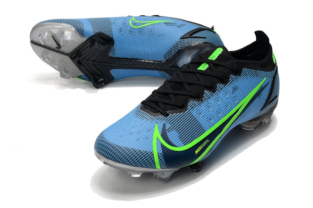 Nike Mercurial Vapor 14 Elite FG – Bleu Noir Volt - FootXPert