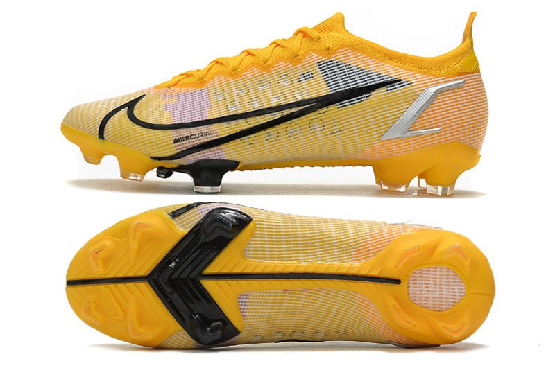 Nike Mercurial Vapor 14 Elite FG – Jaune Noir - FootXPert