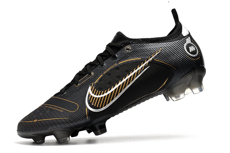 Nike Mercurial Vapor 14 Elite FG – Noir Or Métallique Argent Métallique - FootXPert