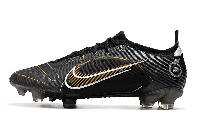 Nike Mercurial Vapor 14 Elite FG – Noir Or Métallique Argent Métallique - FootXPert