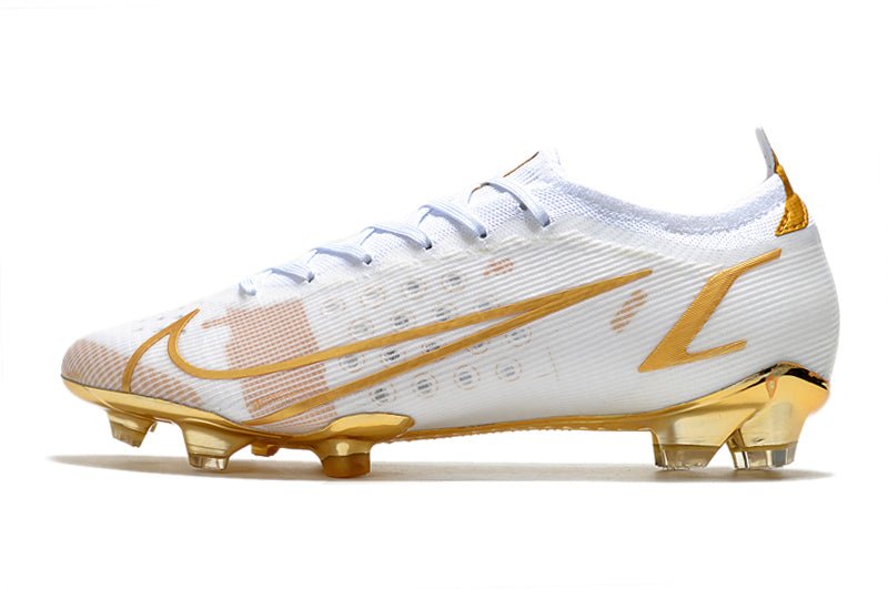 Nike Mercurial Vapor 14 Elite FG – Or Blanc - FootXPert