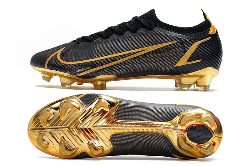 Nike Mercurial Vapor 14 Elite FG – Or Noir - FootXPert