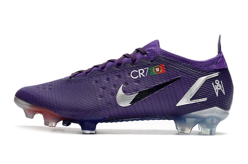 Nike Mercurial Vapor 14 Elite FG – Ronaldo CR7 – Violet Argent - FootXPert