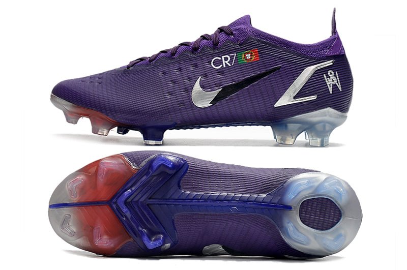 Nike Mercurial Vapor 14 Elite FG – Ronaldo CR7 – Violet Argent - FootXPert