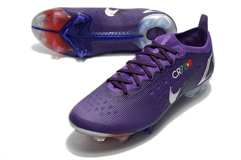 Nike Mercurial Vapor 14 Elite FG – Ronaldo CR7 – Violet Argent - FootXPert