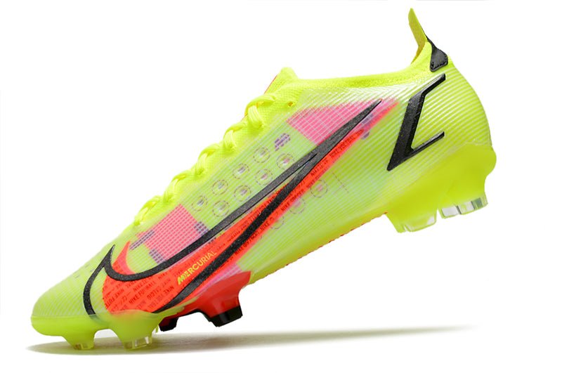 Nike Mercurial Vapor 14 Elite FG – Volt Carmin Noir - FootXPert