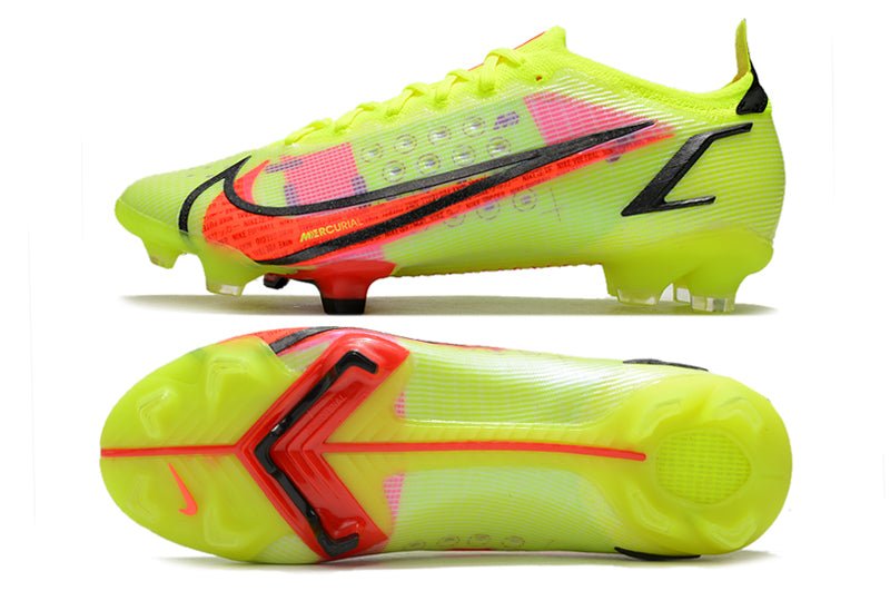Nike Mercurial Vapor 14 Elite FG – Volt Carmin Noir - FootXPert