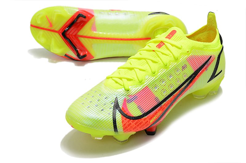 Nike Mercurial Vapor 14 Elite FG – Volt Carmin Noir - FootXPert