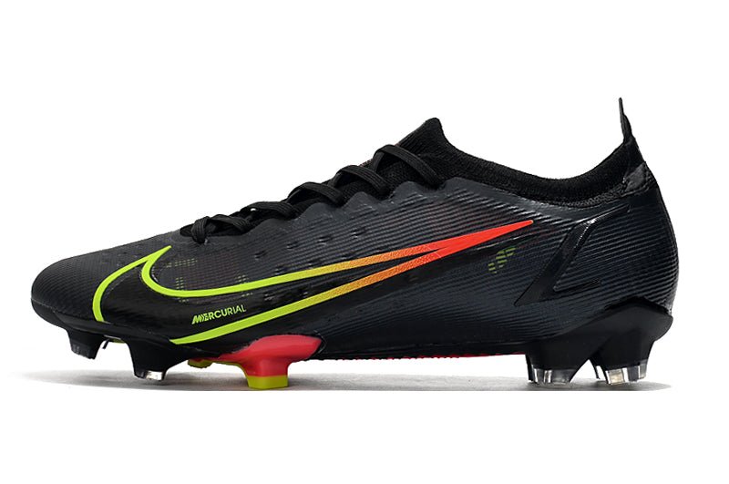 Nike Mercurial Vapor 14 Elite SG - Pro – Black x Prism – Noir Jaune Rouge - FootXPert