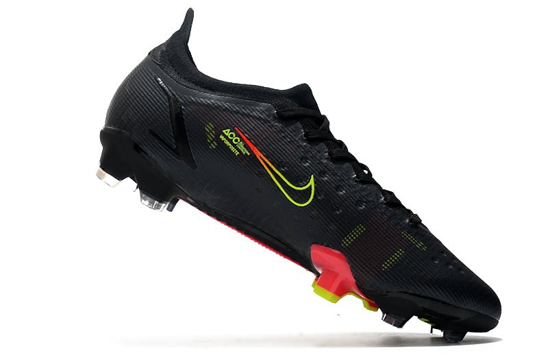 Nike Mercurial Vapor 14 Elite SG - Pro – Black x Prism – Noir Jaune Rouge - FootXPert