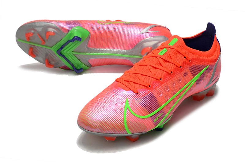 Nike Mercurial Vapor 14 Elite SG - Pro – Rubis Argent Métallique - FootXPert