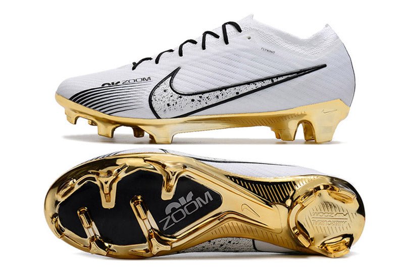 Nike Mercurial Vapor 15 Elite FG – Blanc Or - FootXPert