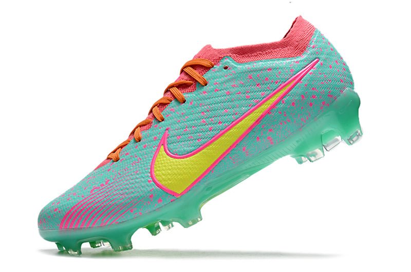 Nike Mercurial Vapor 15 Elite FG – Bleu Jaune Rose - FootXPert
