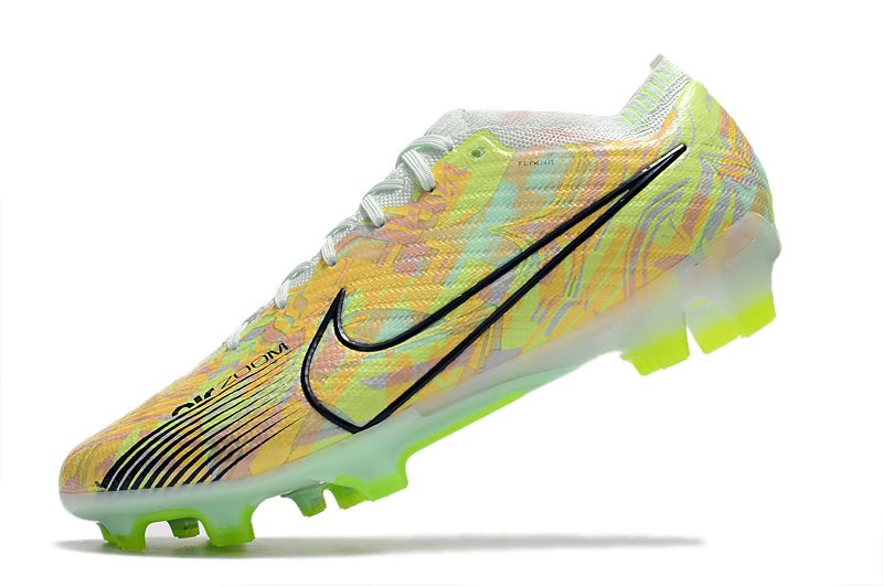 Nike Mercurial Vapor 15 Elite FG – Bonded – Vert Bleu Orange - FootXPert