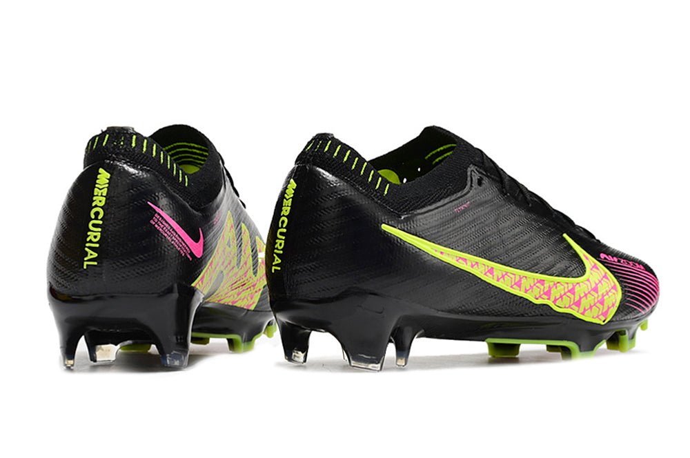 Nike Mercurial Vapor 15 Elite FG – Noir Jaune Rose - FootXPert