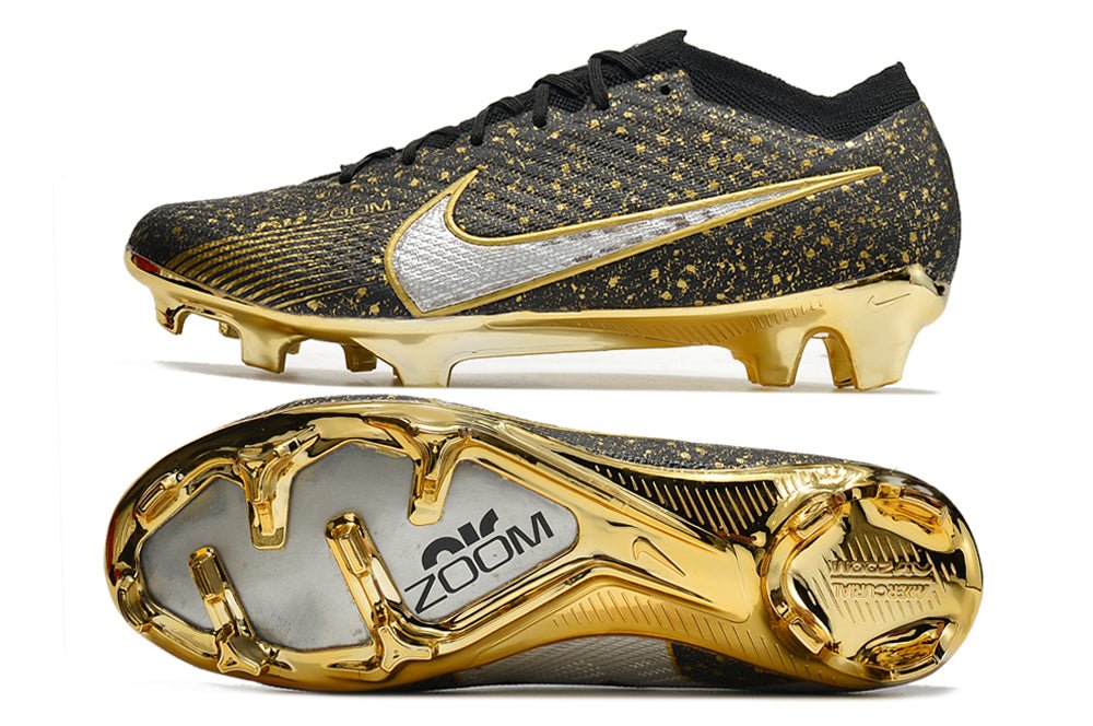 Nike Mercurial Vapor 15 Elite FG – Noir Or Argent - FootXPert