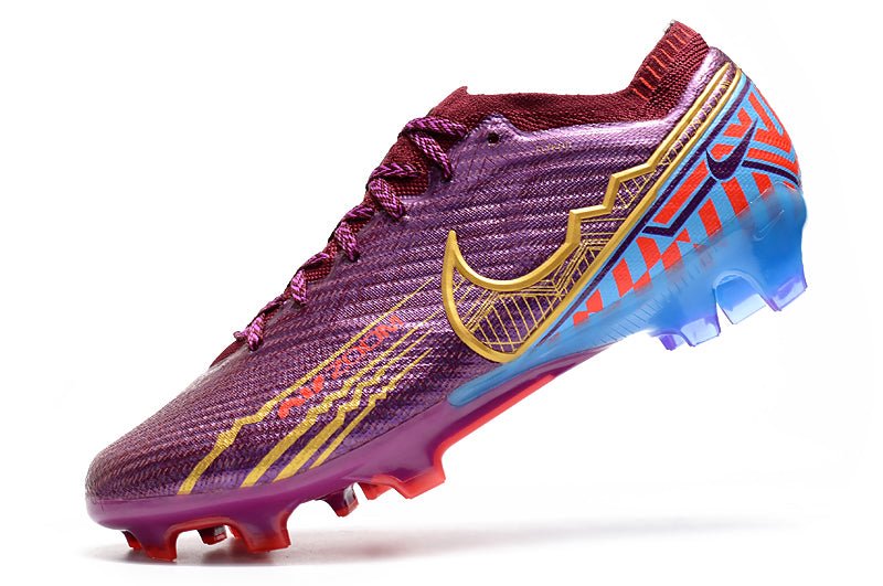 Nike Mercurial Vapor 15 Elite SG – KM – Foncé Betterave Métallique Or - FootXPert