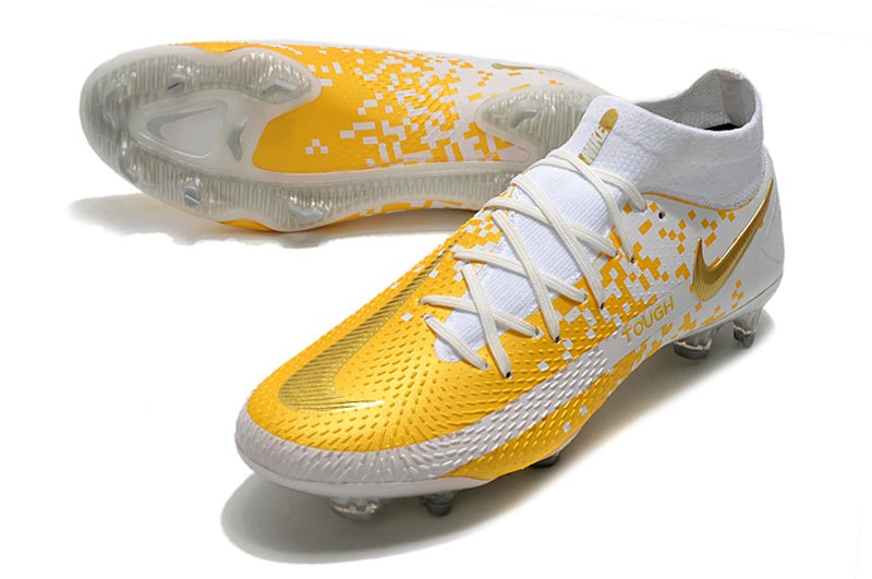 Nike Phantom GT Elite DF FG – Blanc Or - FootXPert