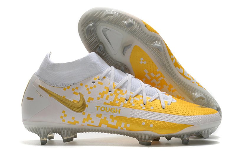 Nike Phantom GT Elite DF FG – Blanc Or - FootXPert