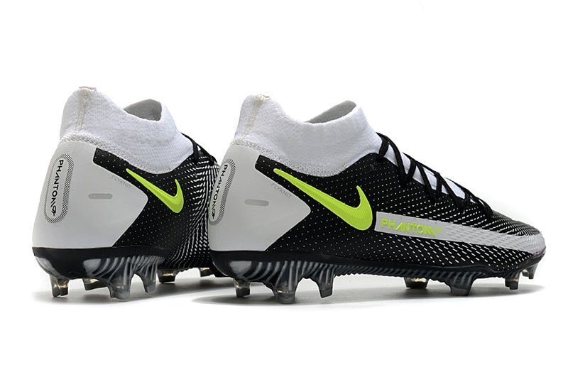 Nike Phantom GT Elite DF FG – Generative Texture – Noir Gris Vert - FootXPert
