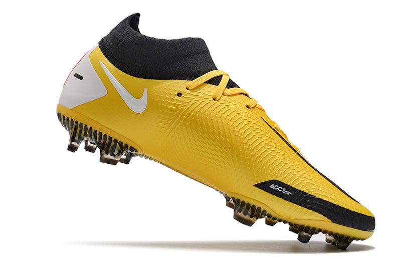 Nike Phantom GT Elite DF FG – Jaune Noir Blanc - FootXPert