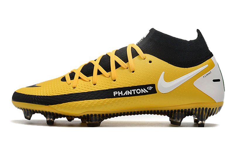 Nike Phantom GT Elite DF FG – Jaune Noir Blanc - FootXPert