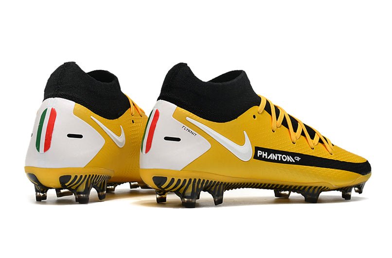 Nike Phantom GT Elite DF FG – Jaune Noir Blanc - FootXPert
