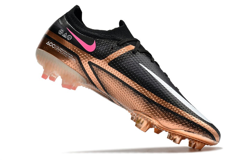 Nike Phantom GT2 Elite DF FG – Cuivre Métallique Blanc Noir - FootXPert