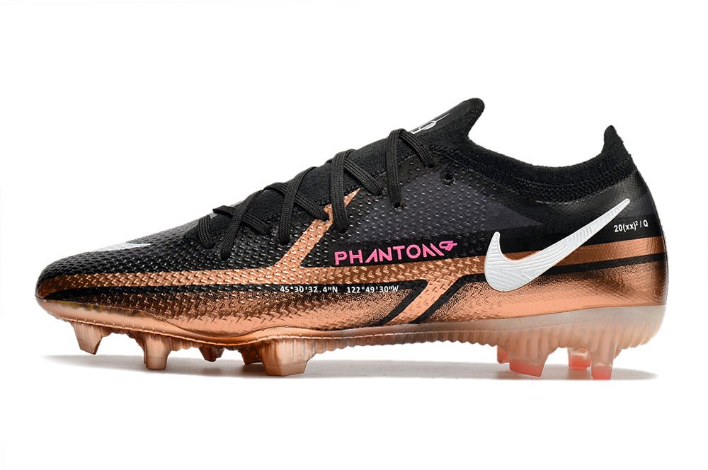 Nike Phantom GT2 Elite DF FG – Cuivre Métallique Blanc Noir - FootXPert