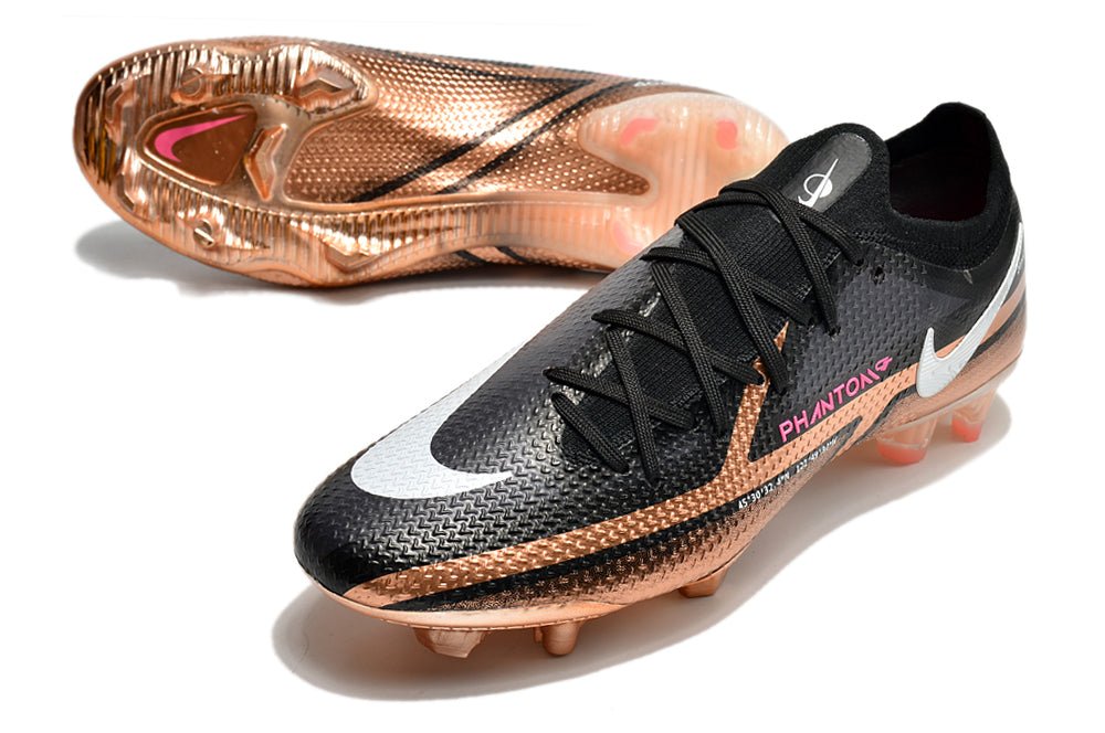 Nike Phantom GT2 Elite DF FG – Cuivre Métallique Blanc Noir - FootXPert