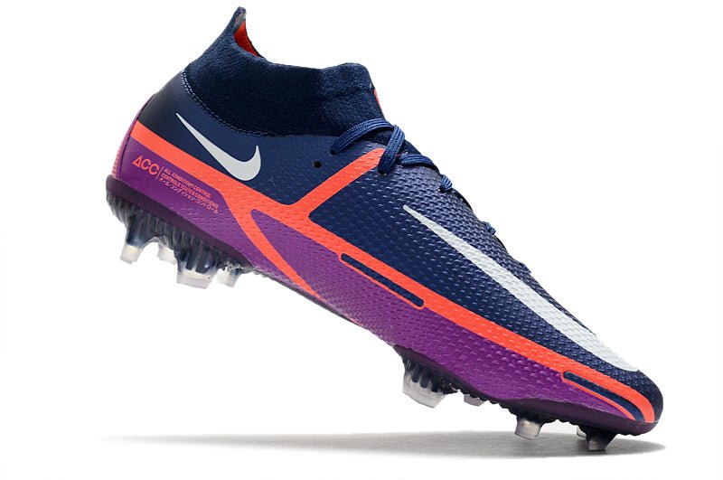 Nike Phantom GT2 Elite DF FG – Future Lab Pack – Bleu Void Blanc Crimson Violet - FootXPert