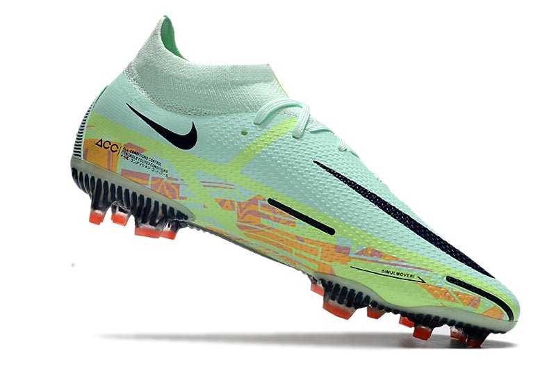 Nike Phantom GT2 Elite DF FG – Menthe Mousse Bleu Fantôme Noir - FootXPert