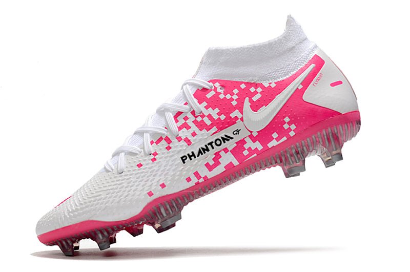 Nike Phantom GT2 Elite DF FG – Pixel Pink Pack – Pink Blast Blanc - FootXPert