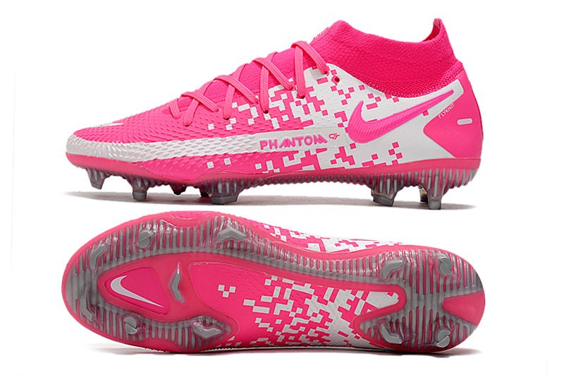 Nike Phantom GT2 Elite DF FG – Pixel Pink Pack – Pink Blast Blanc - FootXPert