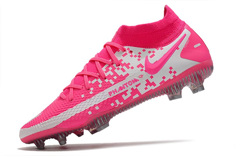 Nike Phantom GT2 Elite DF FG – Pixel Pink Pack – Pink Blast Blanc - FootXPert