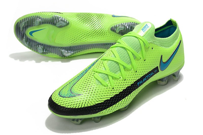 Nike Phantom GT2 Elite DF FG – Volt Pack – Green Strike Bleu Glow - FootXPert