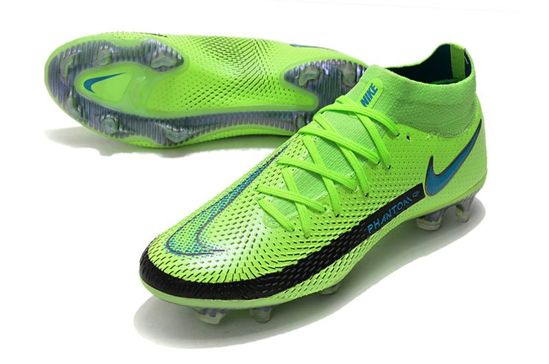 Nike Phantom GT2 Elite DF FG – Volt Pack – Green Strike Bleu Glow - FootXPert