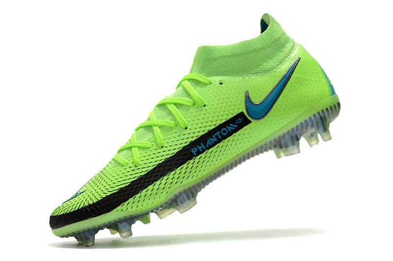 Nike Phantom GT2 Elite DF FG – Volt Pack – Green Strike Bleu Glow - FootXPert