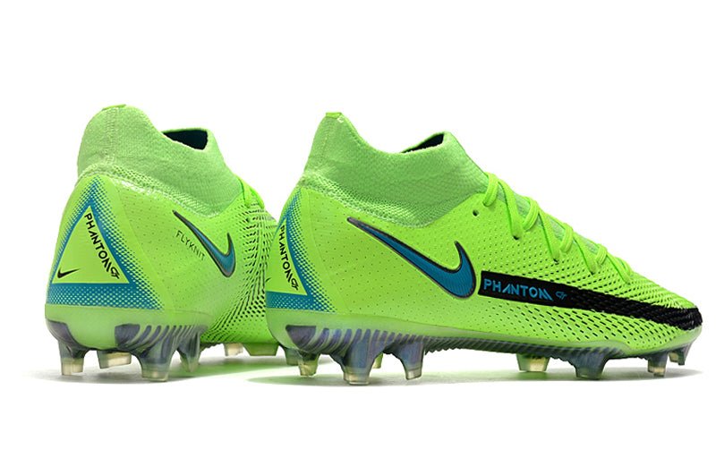Nike Phantom GT2 Elite DF FG – Volt Pack – Green Strike Bleu Glow - FootXPert