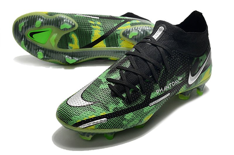Nike Phantom GT2 Elite FG – Camo – Noir Vert - FootXPert