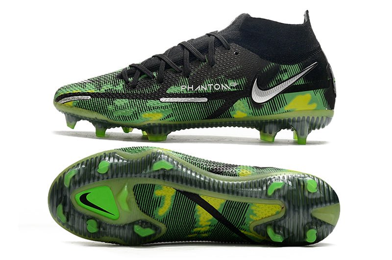 Nike Phantom GT2 Elite FG – Camo – Noir Vert - FootXPert