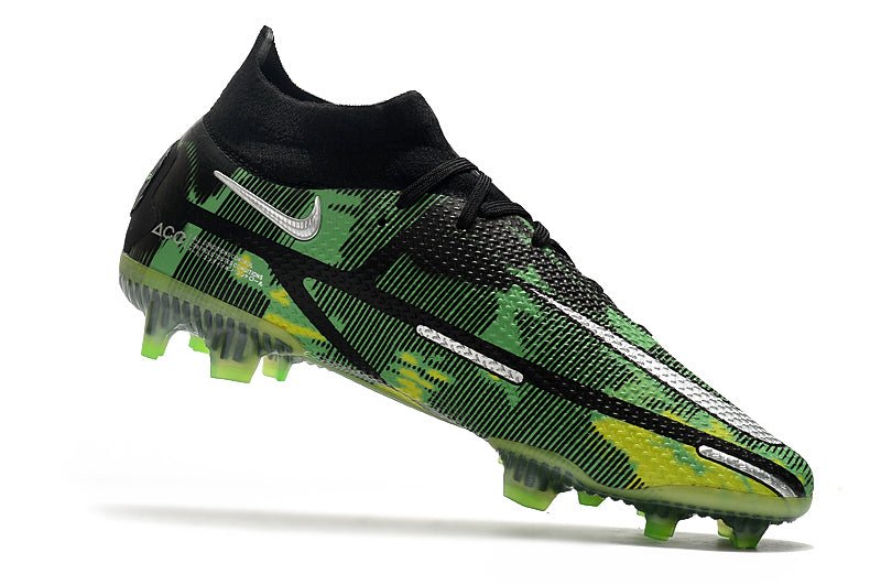 Nike Phantom GT2 Elite FG – Camo – Noir Vert - FootXPert