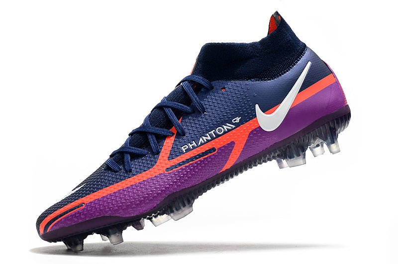 Nike Phantom GT2 Elite FG – Future Lab II Pack – Bleu Void Bright Crimson Blanc Violet - FootXPert