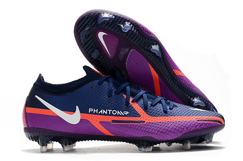 Nike Phantom GT2 Elite FG – Future Lab II Pack – Bleu Void Bright Crimson Blanc Violet - FootXPert