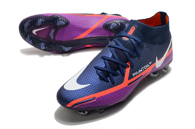 Nike Phantom GT2 Elite FG – Future Lab II Pack – Bleu Void Bright Crimson Blanc Violet - FootXPert