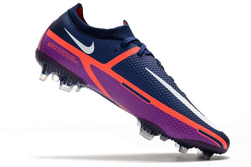 Nike Phantom GT2 Elite FG – Future Lab II Pack – Bleu Void Bright Crimson Blanc Violet - FootXPert