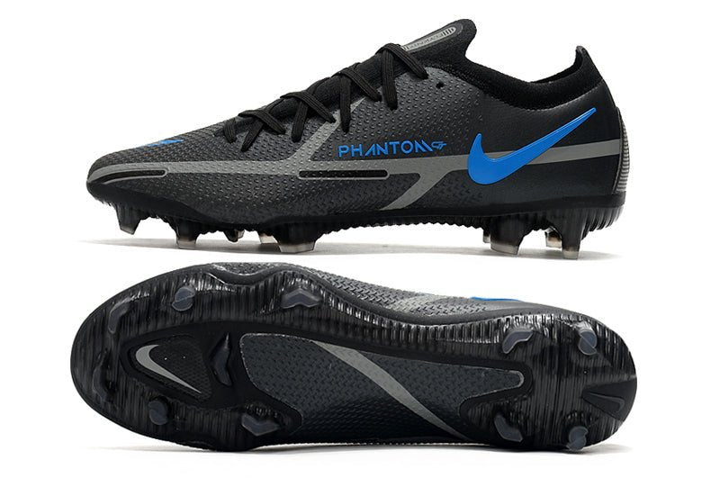 Nike Phantom GT2 Elite FG – Shadow Pack – Noir Gris Fer Bleu Gris Fumé - FootXPert