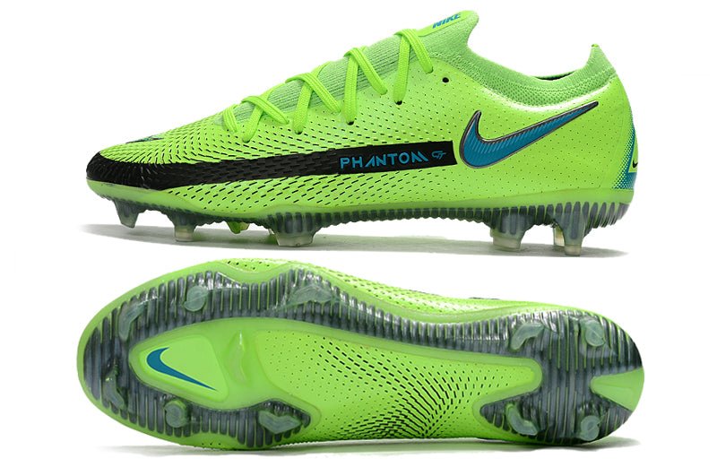 Nike Phantom GT2 Elite FG – Volt Pack – Green Strike Bleu Glow - FootXPert