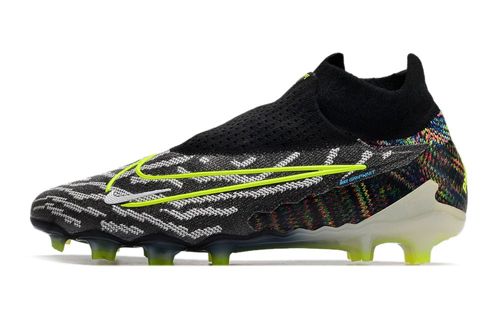 Nike Phantom GX Elite DF FG – Blast Pack – Noir Volt Blanc Multicolore - FootXPert